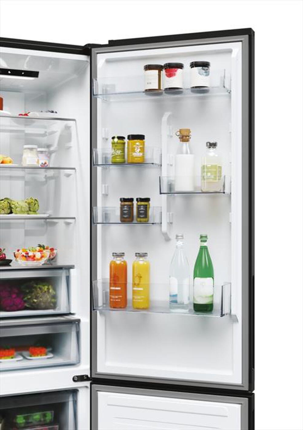 Immagine del prodotto CANDY - Frigorifero combinato CNCQ2T620EB Classe E 409 lt-Black