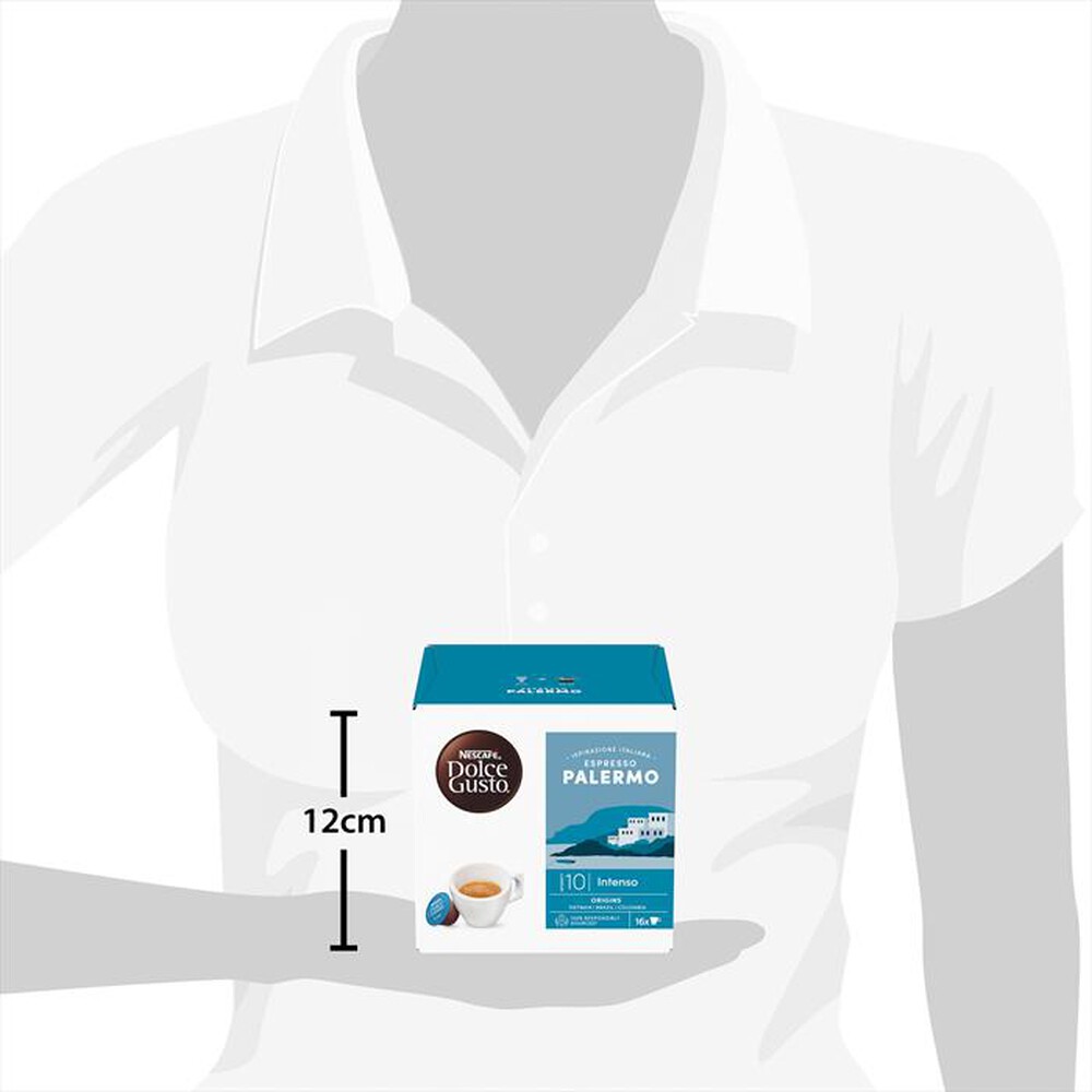 "NESCAFE' DOLCE GUSTO - Espresso Palermo 16 Caps"
