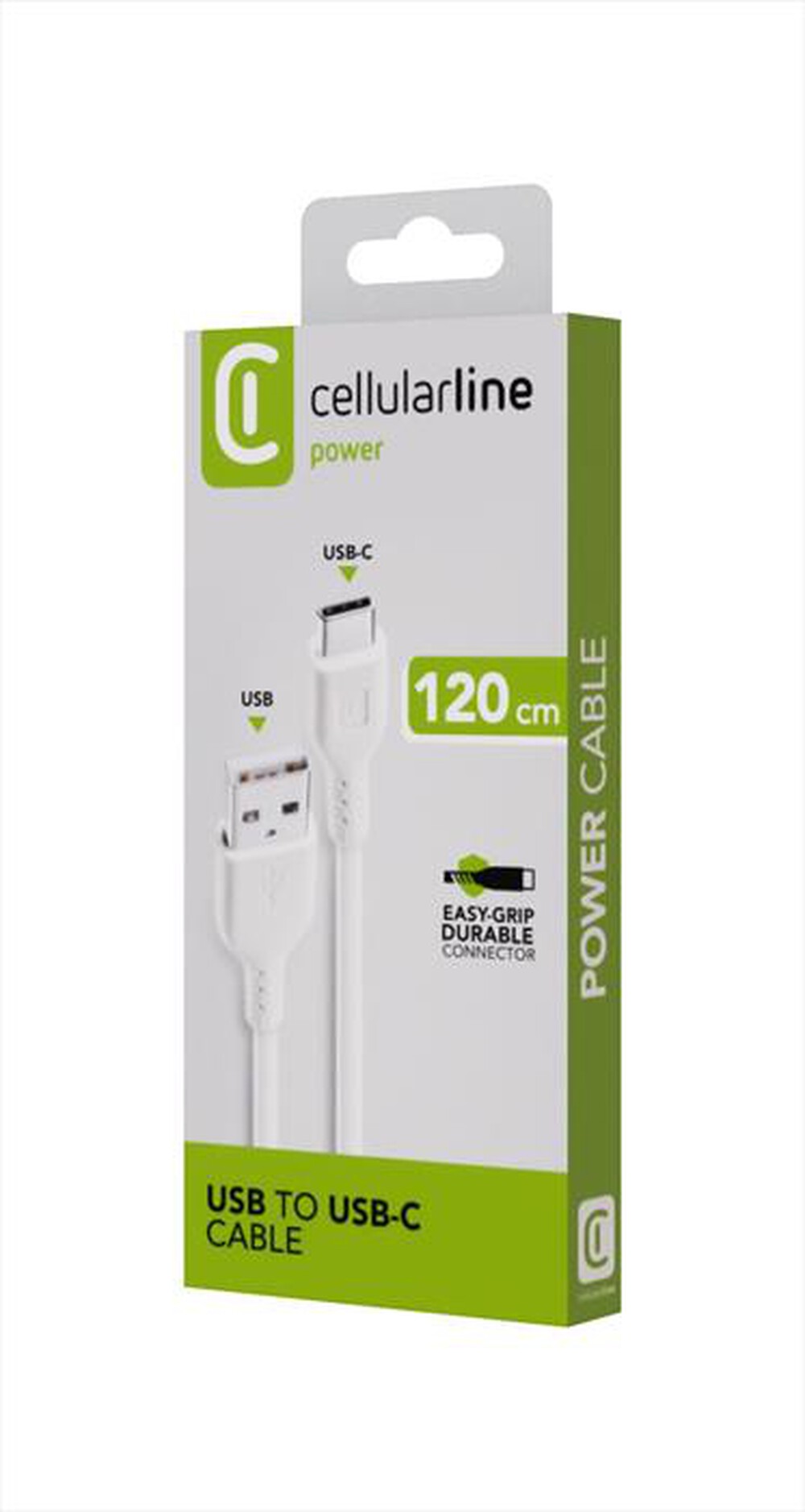 Immagine del prodotto CELLULARLINE - USBDATACUSBA-CW Cavo USB-Bianco