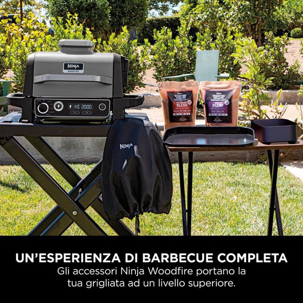 "NINJA - Custodia per barbecue elettrico Woodfire-nero"