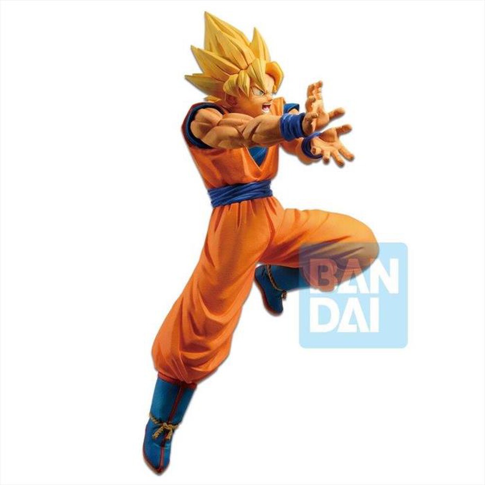 "BANPRESTO - DRAGONBALL Z ANDROID BATTLE SUPER SAIYAN SON GOKU-ARANCIONE"