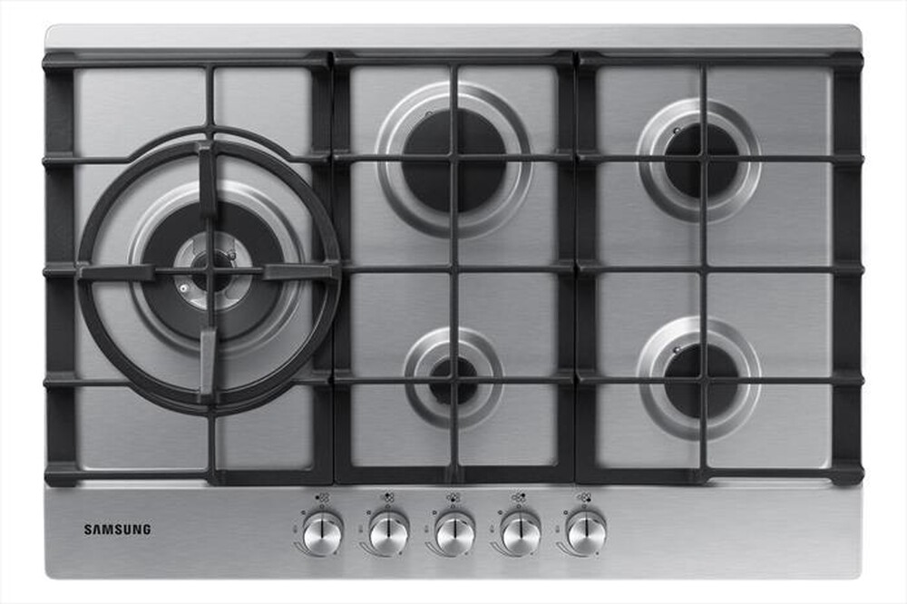 Immagine del prodotto SAMSUNG - Piano cottura a gas NA75J3030AS 5 fuochi 75cm-Acciaio