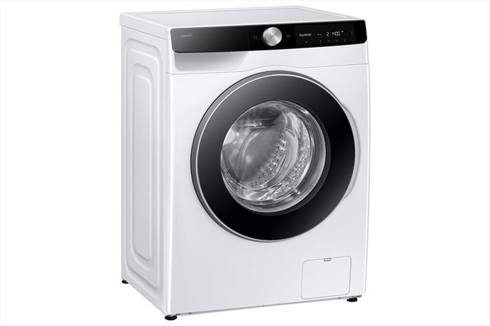 "SAMSUNG - Lavatrice WW90DG6G94LKU3 9KG Classe A-bianca con oblò -pannello nero"
