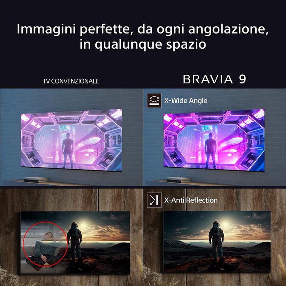 "SONY - Smart TV MINI LED UHD 4K 85\" K85XR90PAEP-Nero"