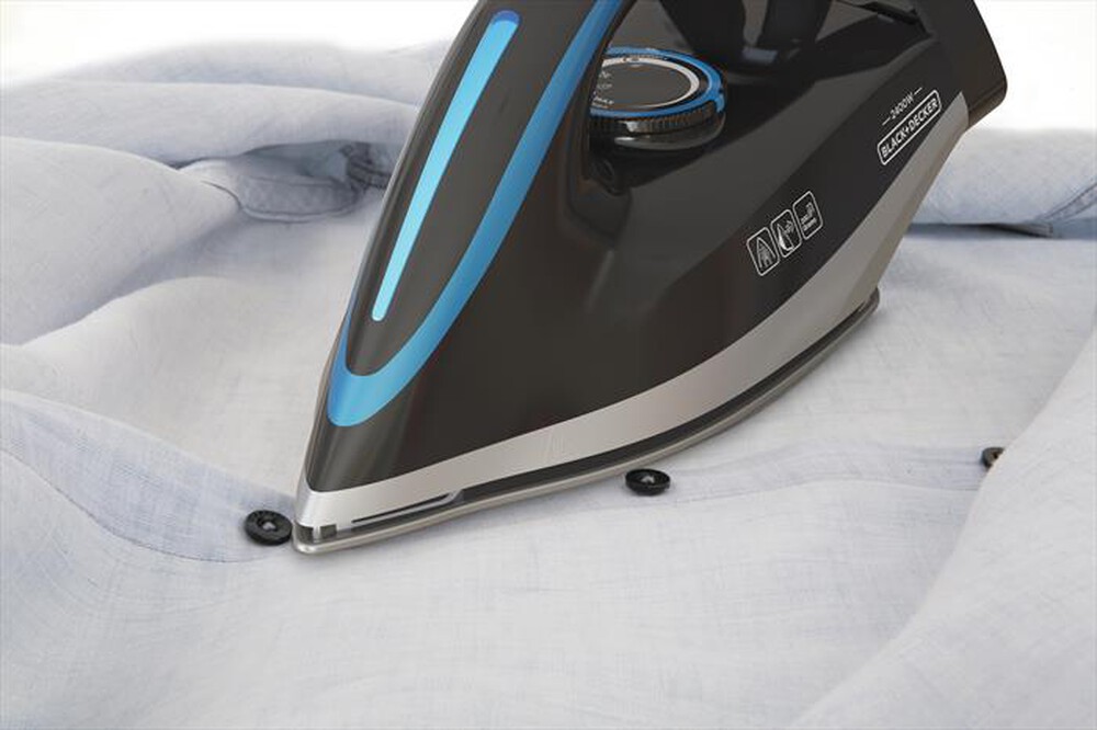 "BLACK & DECKER - Sistema stirante BXSS2401E-NERO/BLU"