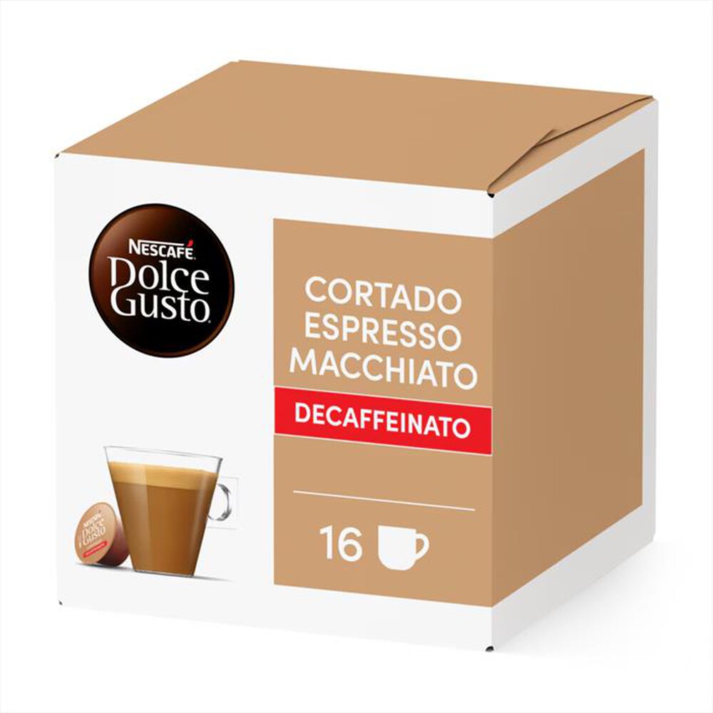 NESCAFE' DOLCE GUSTO - Cortado Espresso Macchiato Decaffeinato