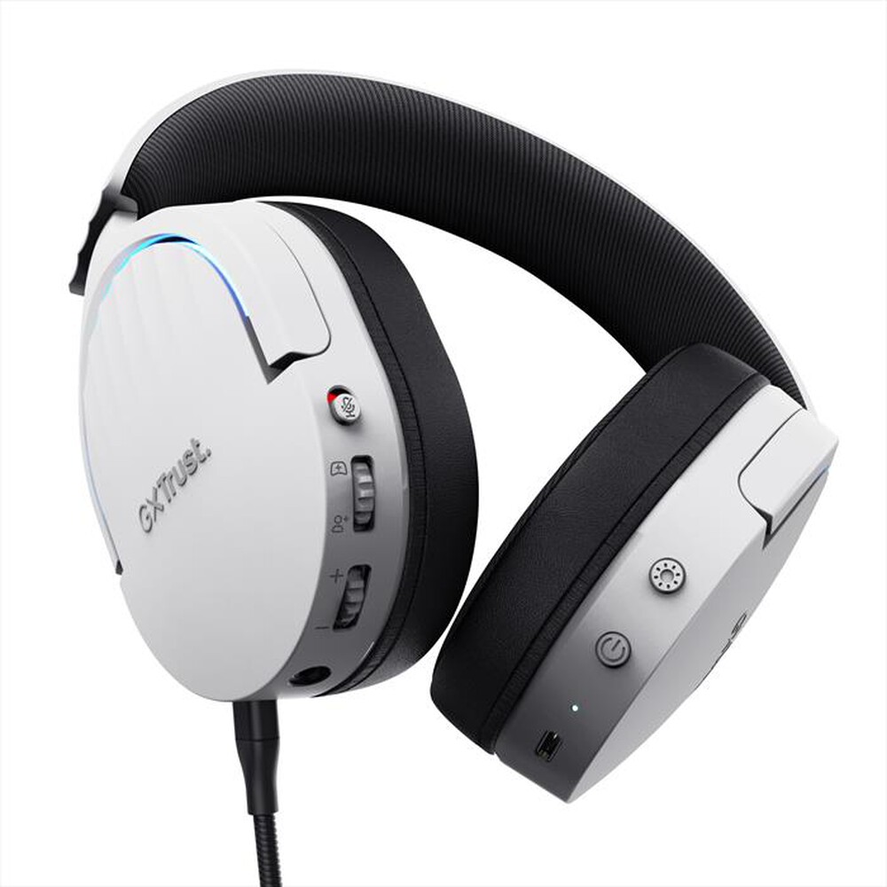 "TRUST - Cuffie PC GXT491W FAYZO WIRELESS-White"