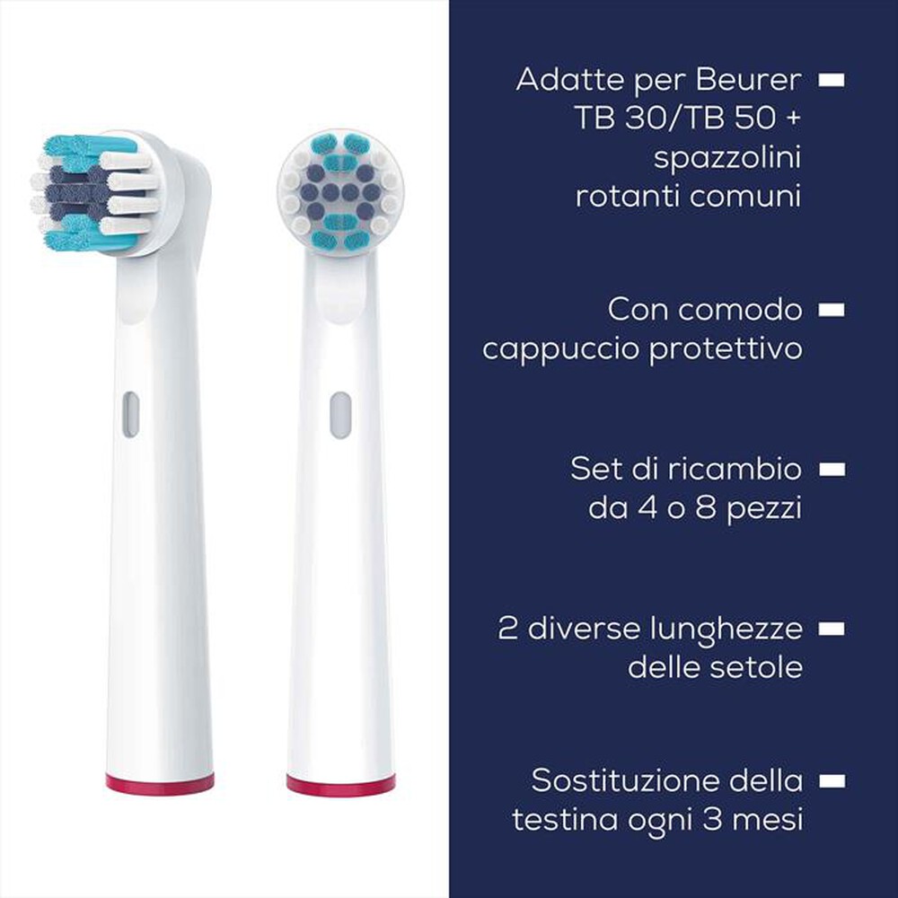 Immagine del prodotto BEURER - TB RICAMBI CLEAN 4PZ-Bianco