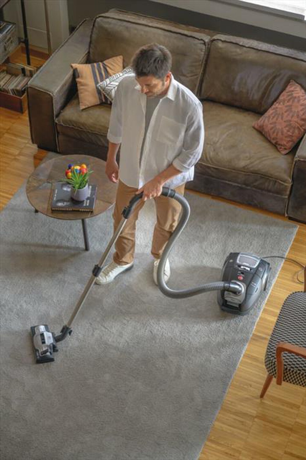 Immagine del prodotto HOOVER - Aspirapolvere a traino HE520PET 011-Nero