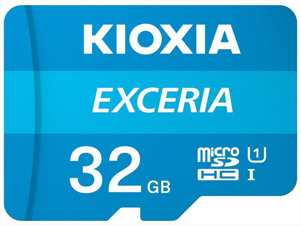 "KIOXIA - MICROSD EXCERIA MEX1 UHS-1 32GB-Azzurro"