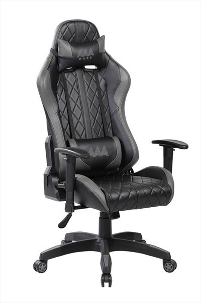 AAAMAZE - Sedia gaming CHAIR GAMING GT1-BLACK/GREY