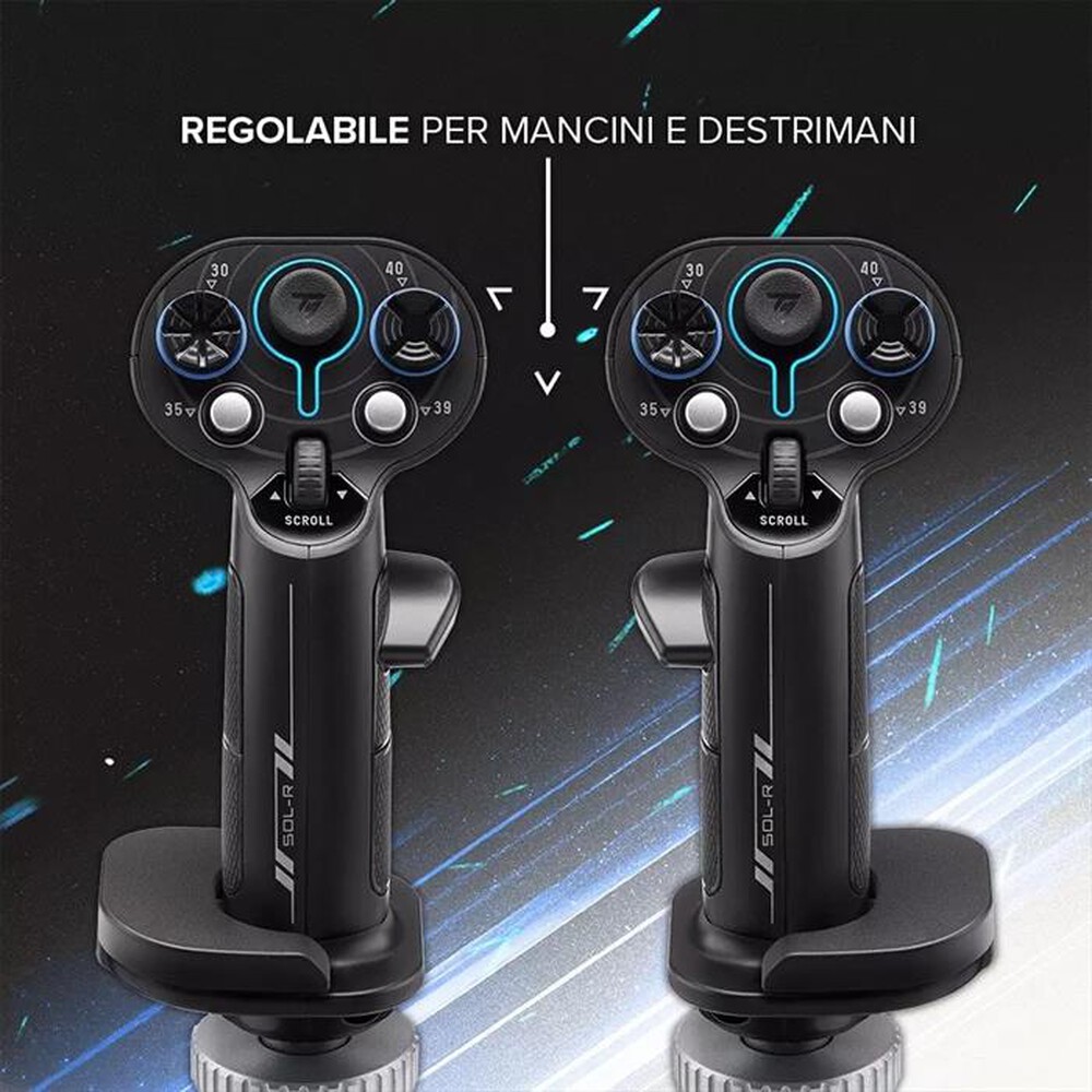 Immagine del prodotto THRUSTMASTER - Leva di comando ambidestra SOL-R 3 AVA ADD-ON-Nero