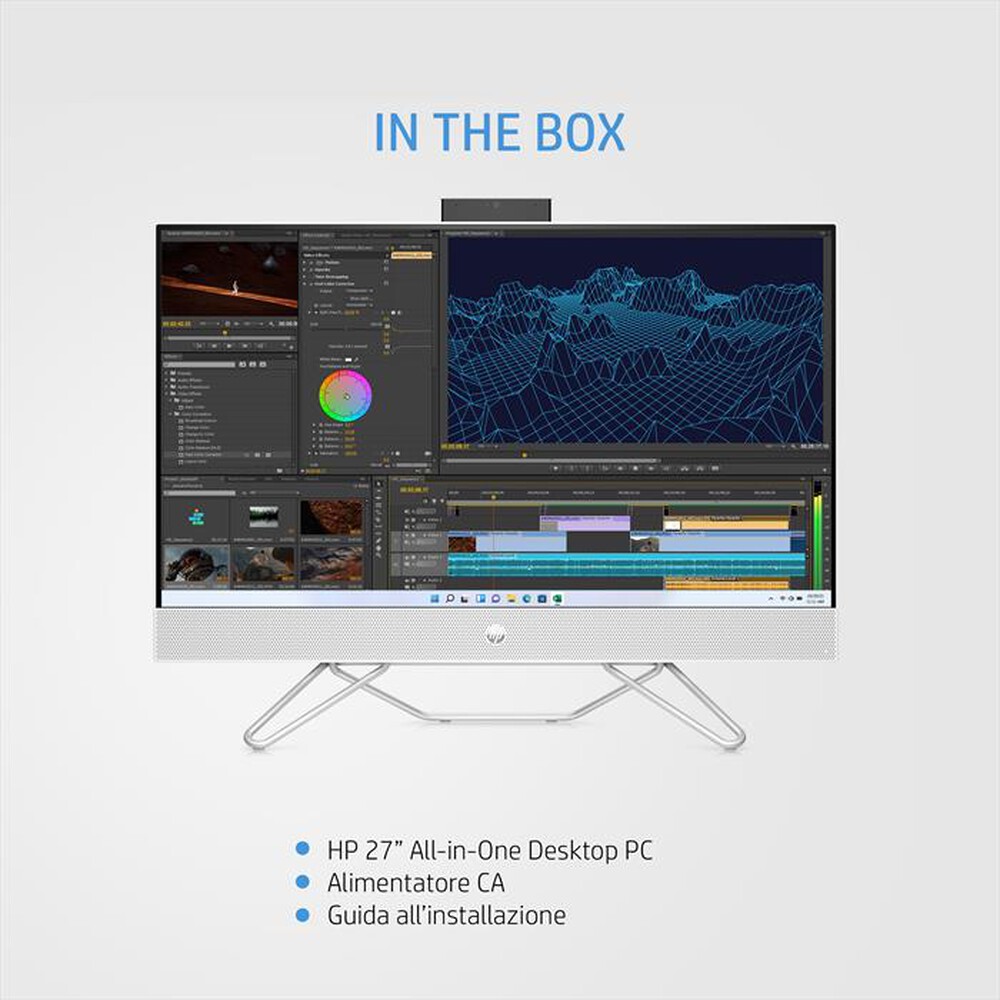 Immagine del prodotto HP - Desktop ALL IN ONE 27-CB1040NL-Starry White