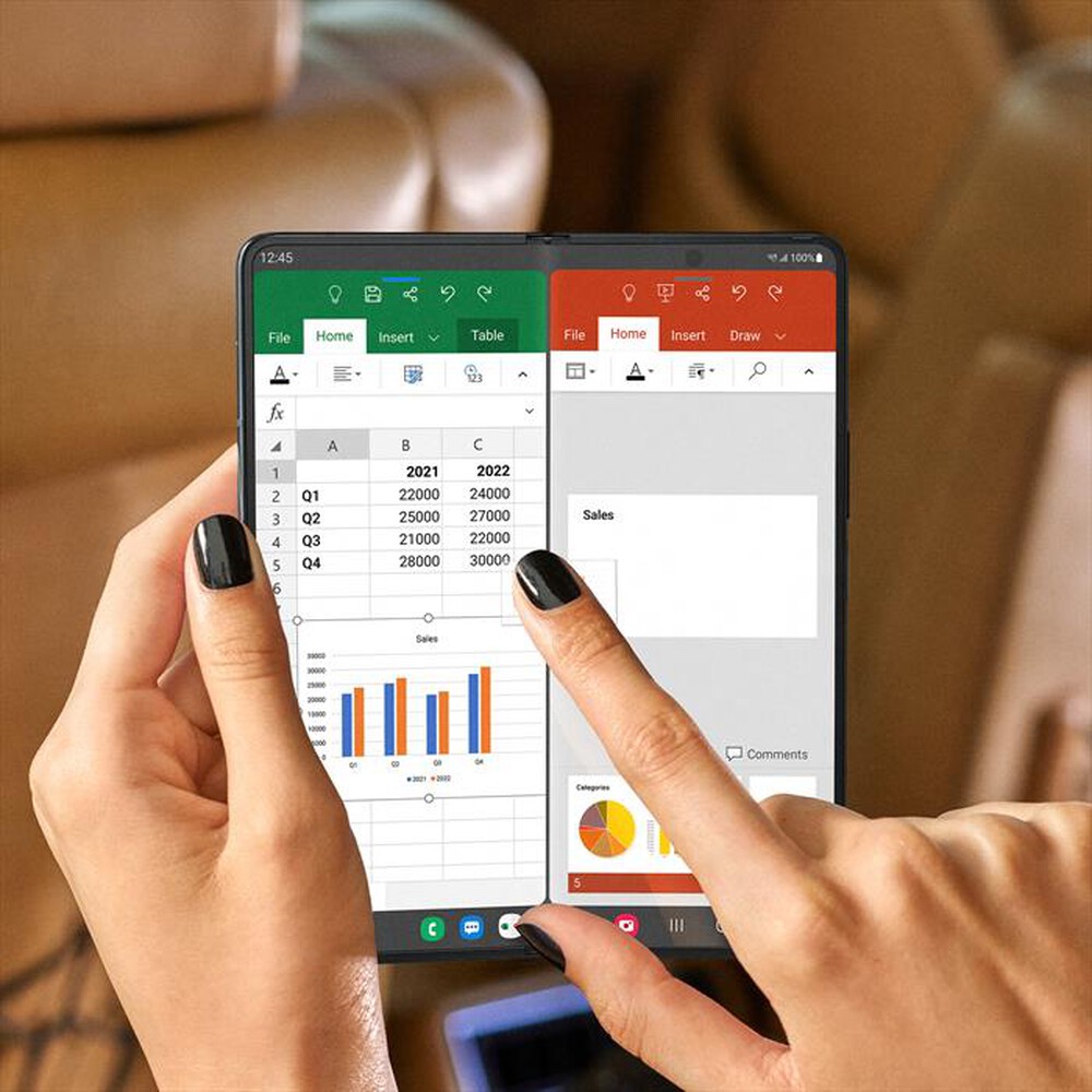 "SAMSUNG - Galaxy Z Fold4 512GB-Graygreen"