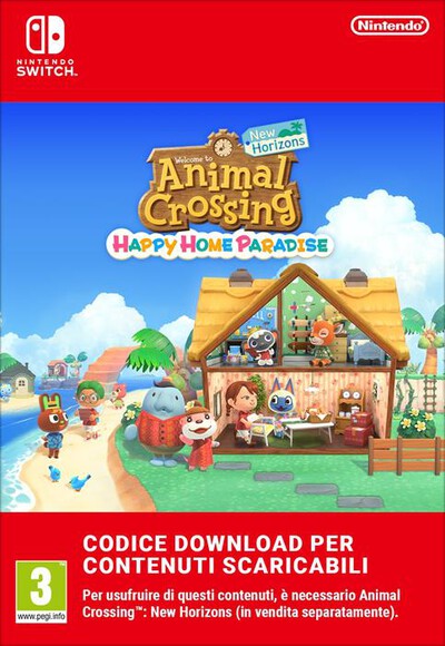 NINTENDO - ANIMAL CROSSING: NEW HOR. HAPPY HOME PARADISE DLC