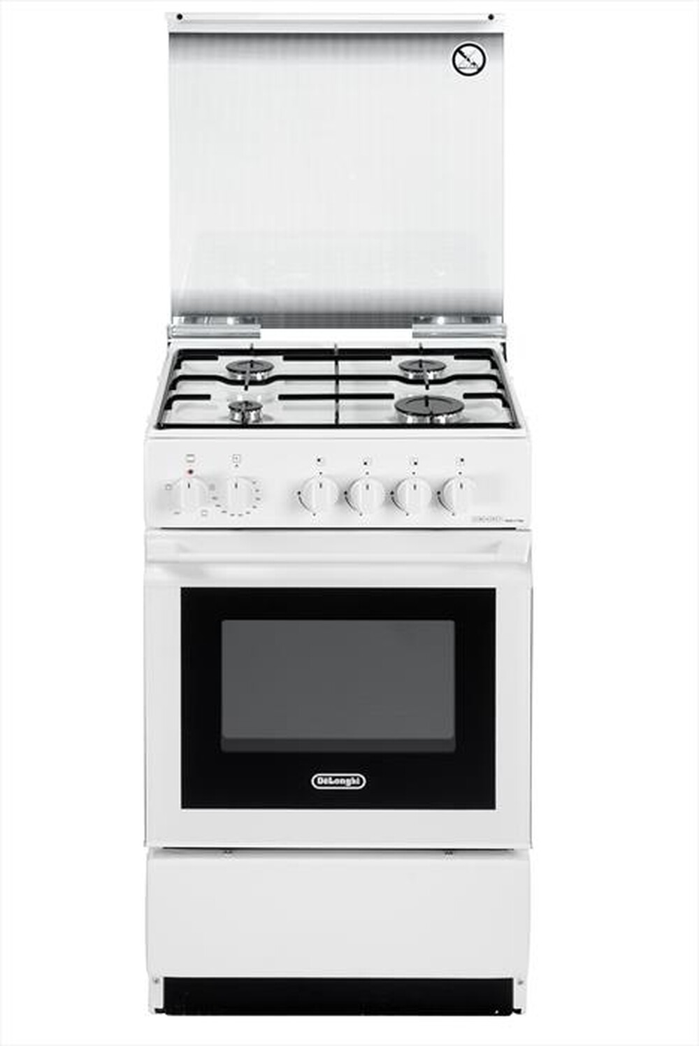 "DE LONGHI - Cucina a gas SEW 554 N ED Classe A-Bianco"