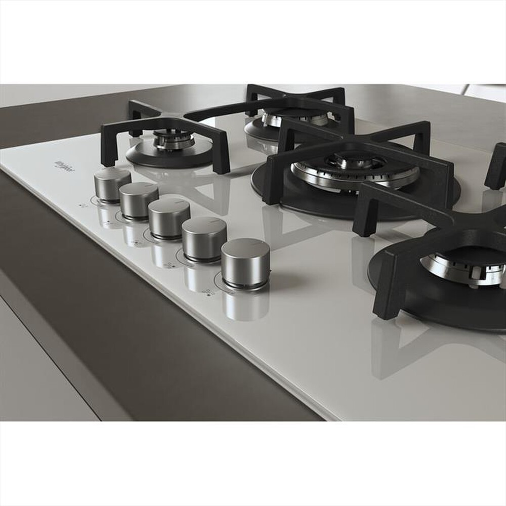 Immagine del prodotto WHIRLPOOL - Piano cottura a gas ELEMENTS GOA 7523/WH 73cm-Bianco