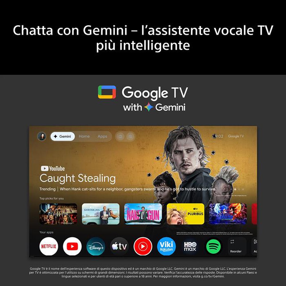 Immagine del prodotto SONY - Smart TV BRAVIA OLED 4K 65" K65A65PB.CEI-NERO