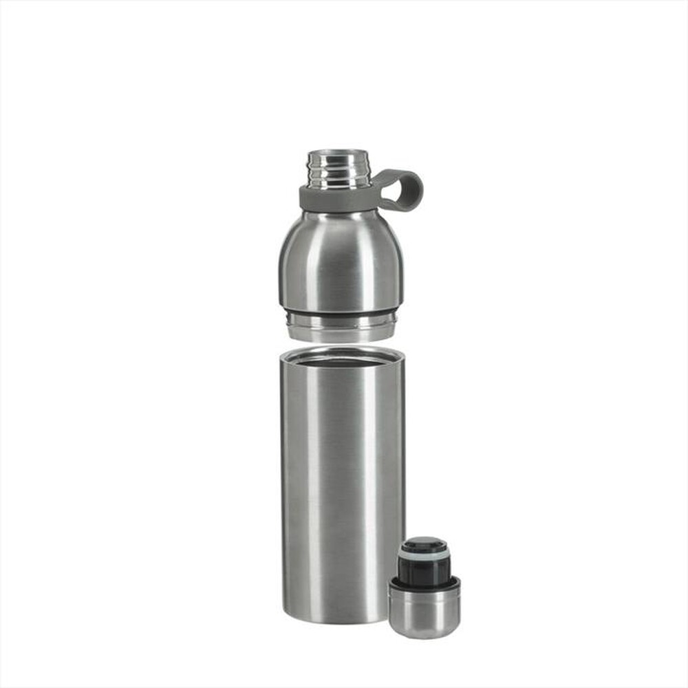 "RIVACASE - 90411SL THERMOS ISOTERMICO DA 0,55 L ARGENTO-Argento"