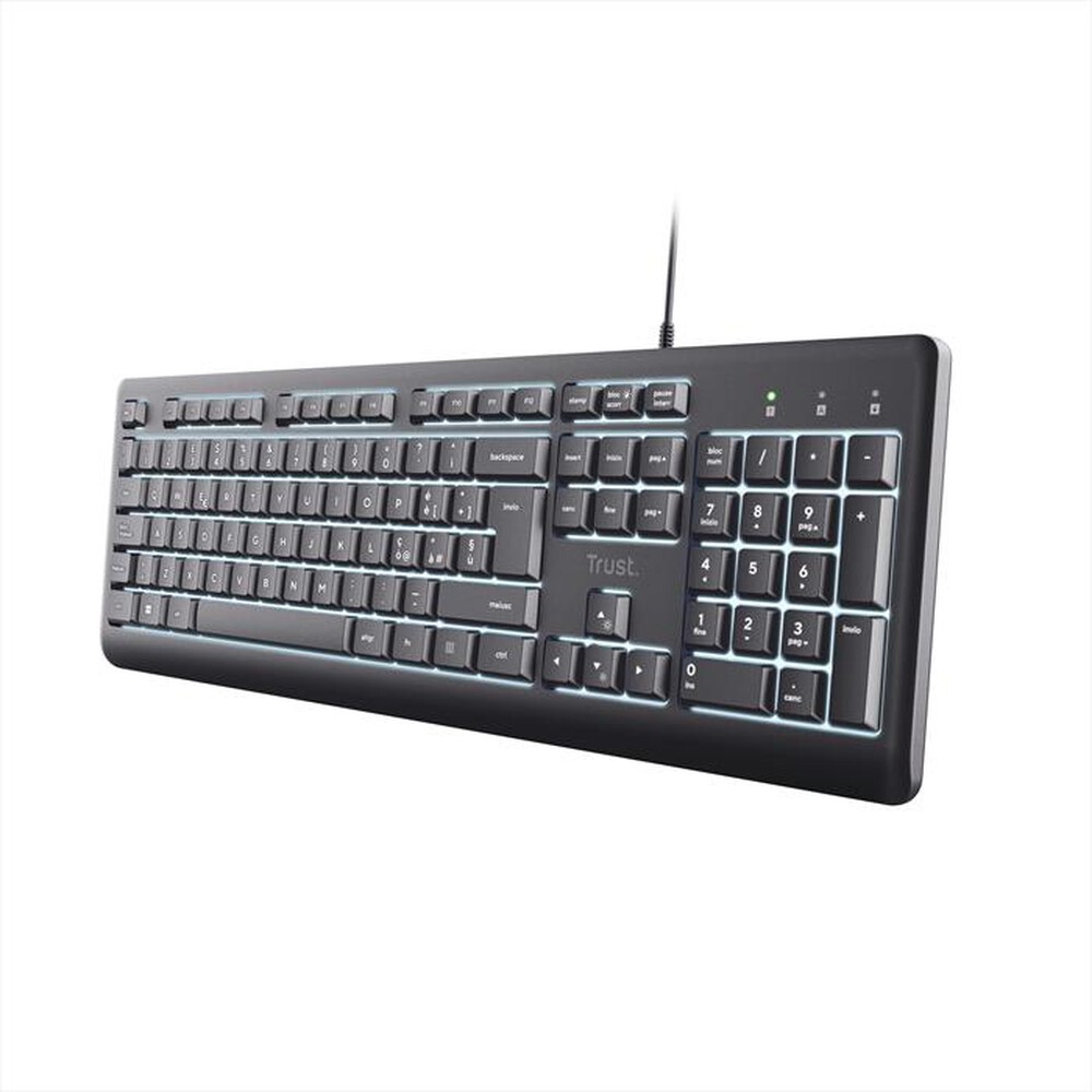 Immagine del prodotto TRUST - Tastiera illuminata PRIMO-Black/LED