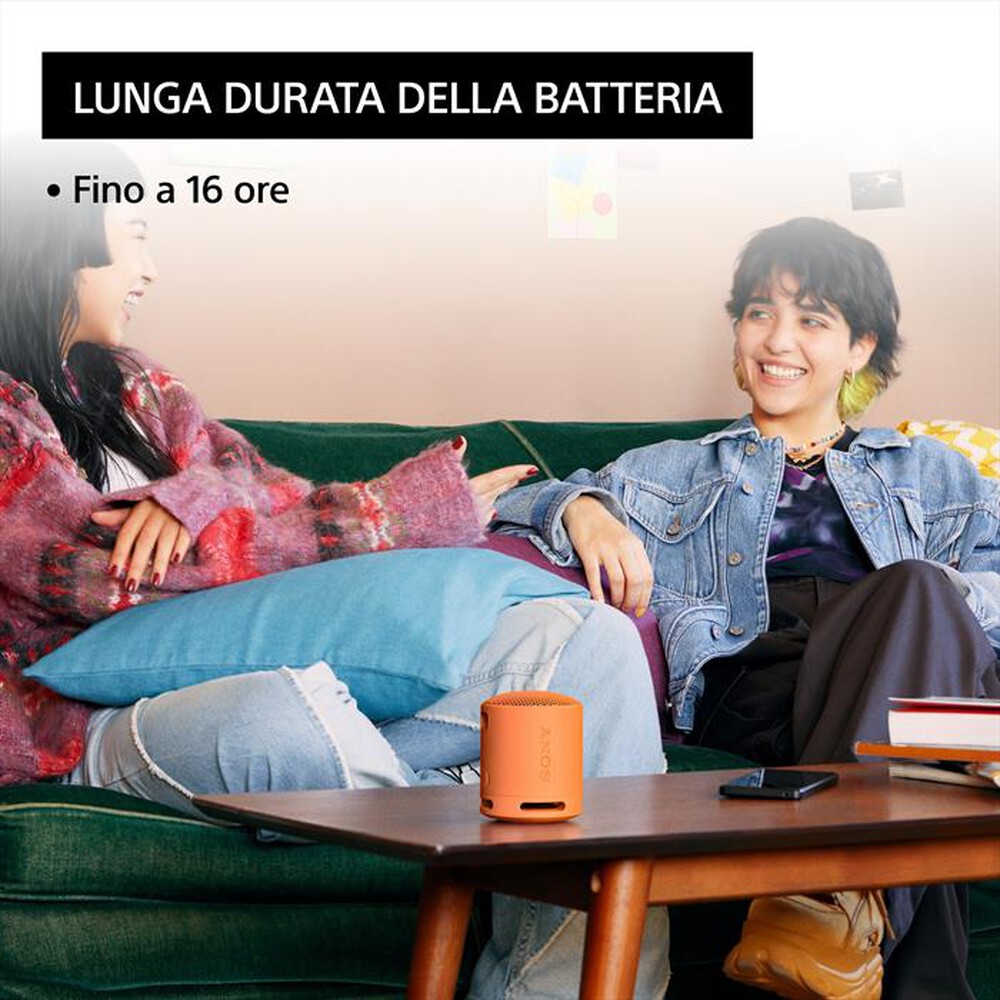 Immagine del prodotto SONY - Speaker SRSXB100D.CE7-Arancione