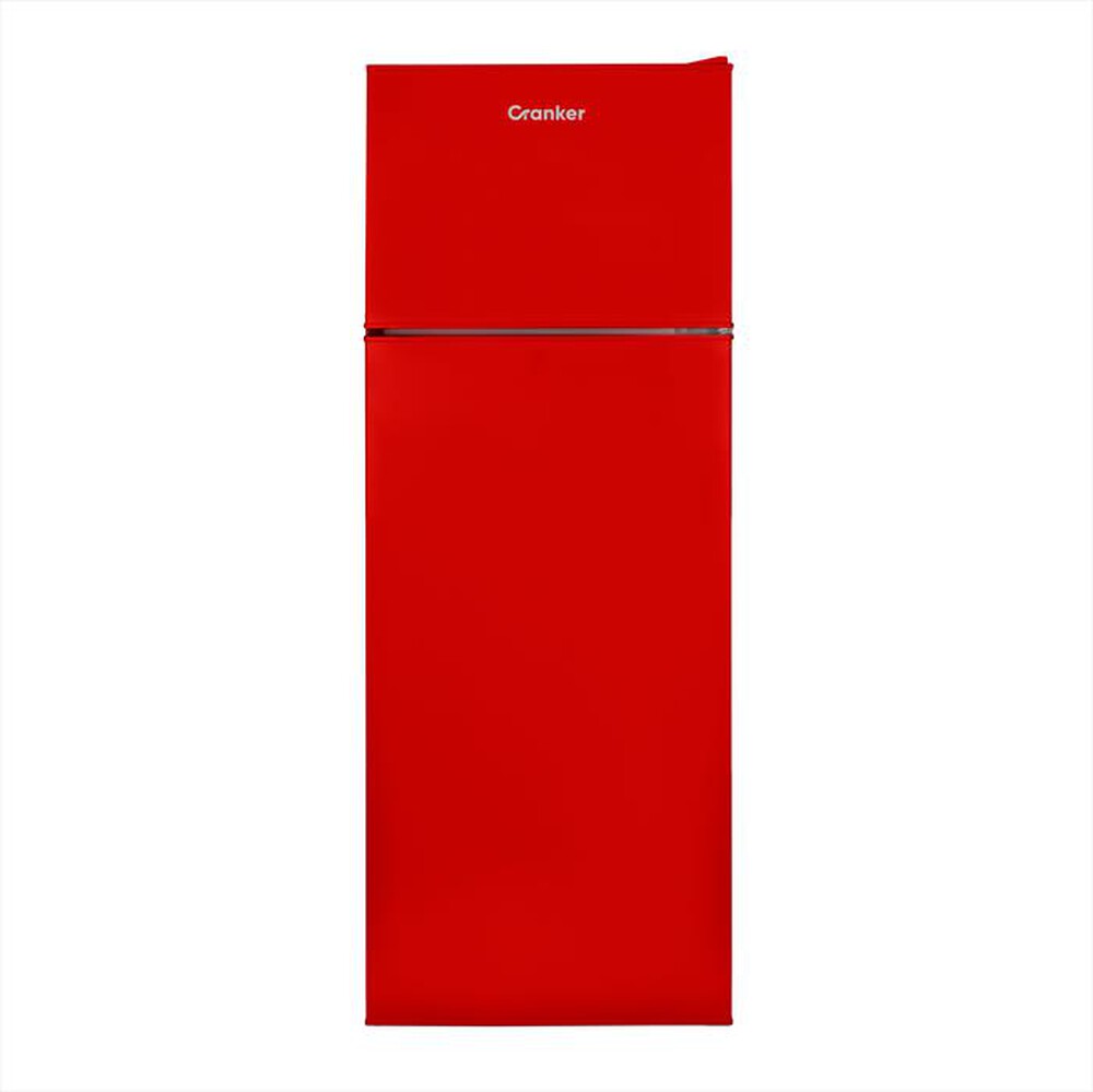 "CRANKER - Frigorifero 2 porte CRFR263RED Classe E 213 lt-ROSSO"