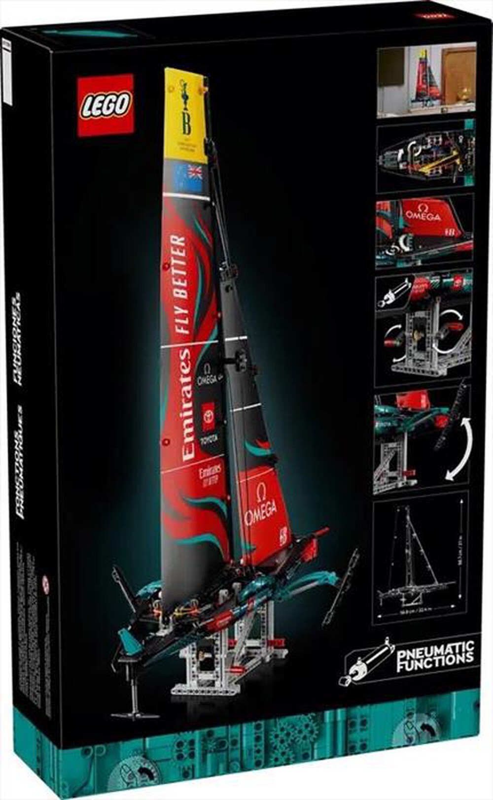 "LEGO - YACHT EMIRATES TEAM NEW ZEALAND AC 75 - 42174-Multicolore"