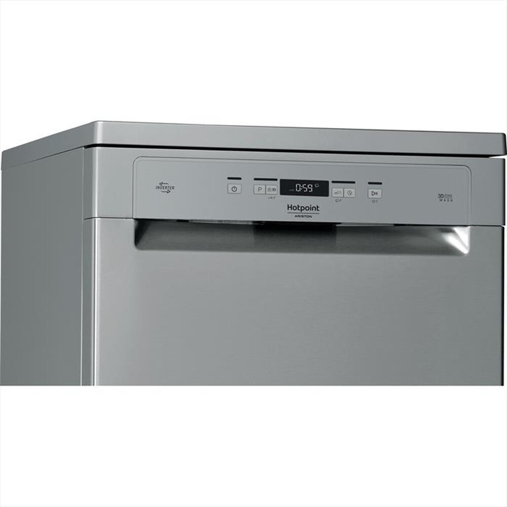 "HOTPOINT ARISTON - Lavastoviglie HFC 3C41 CW X Classe C 14 coperti-Acciaio inossidabile"