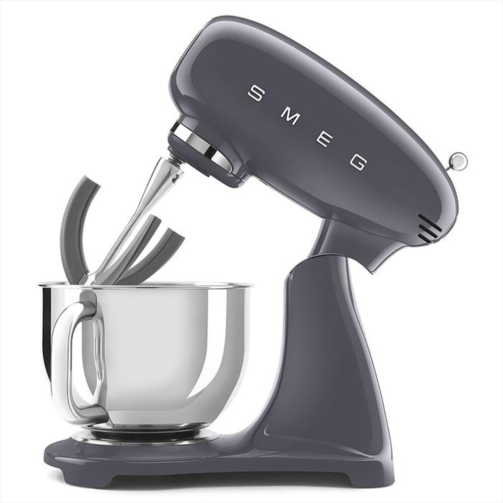 "SMEG - Impastatrice Full Color 50's Style – SMF03GREU-Grafite"