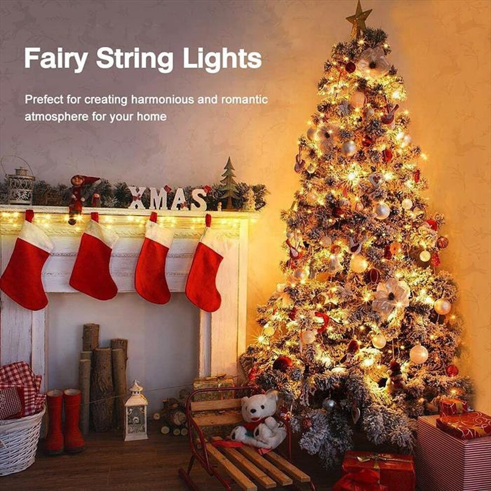Immagine del prodotto WOOX - SMART CHRISTMAS LED LIGHTING STRING 20MTR-NERO