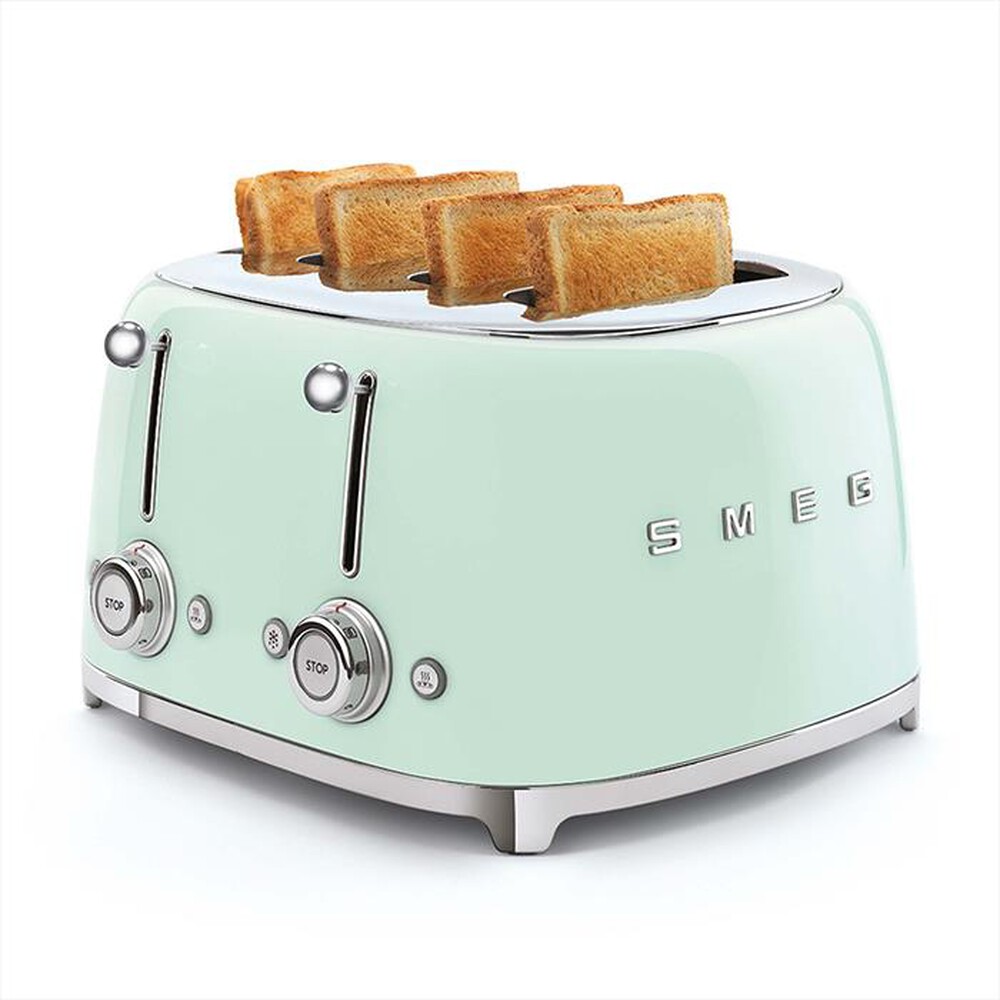 "SMEG - Tostapane 50's Style 4x4 fette – TSF03PGEU-verde"