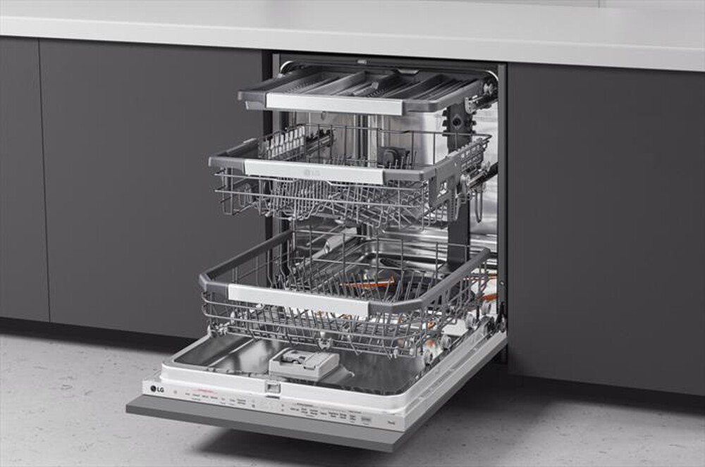 Immagine del prodotto LG - Lavastoviglie QUADWASH DB475TXS Classe A 14coperti-Acciaio