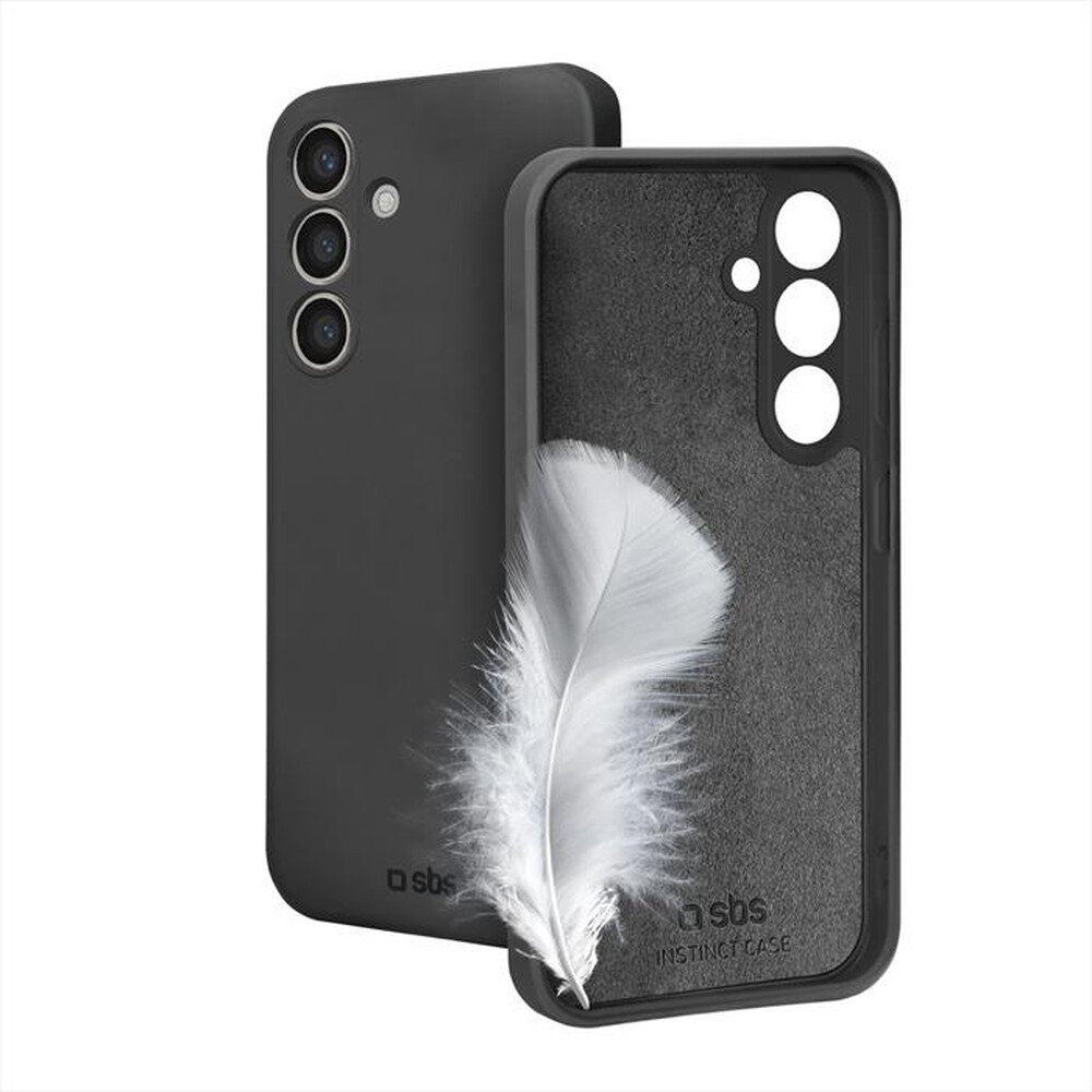 "SBS - Cover Instinct TEINSTSAS24K per Samsung S24-Nero"