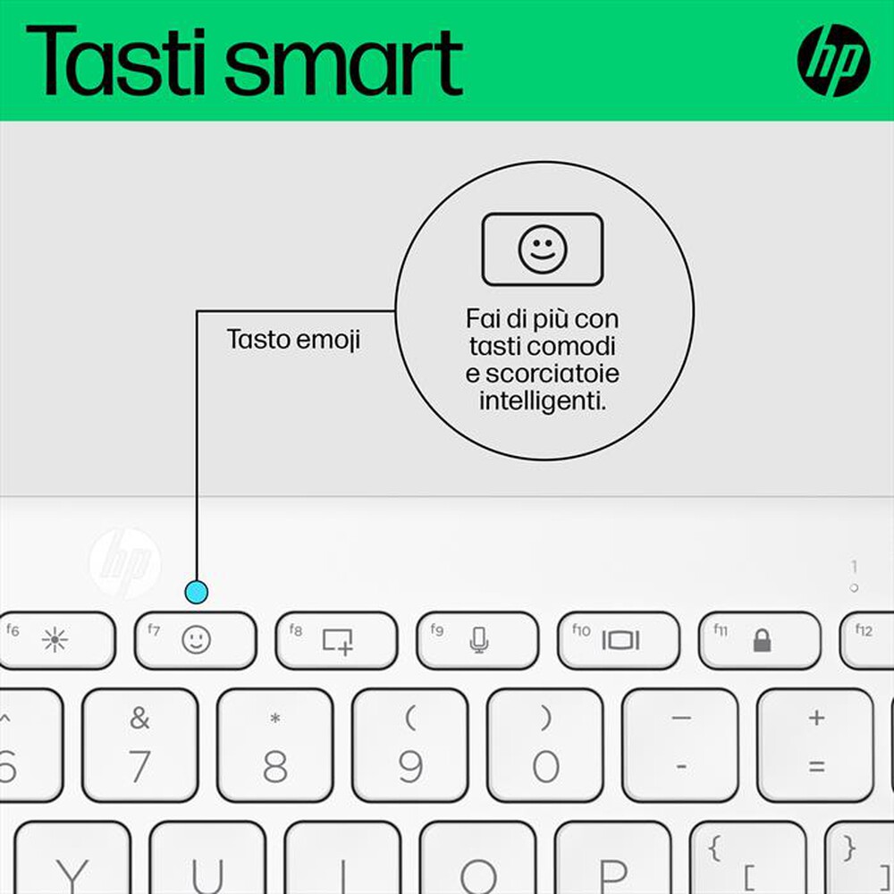 Immagine del prodotto HP - TASTIERA BLUETOOTH COMPATTA 350-Bianca