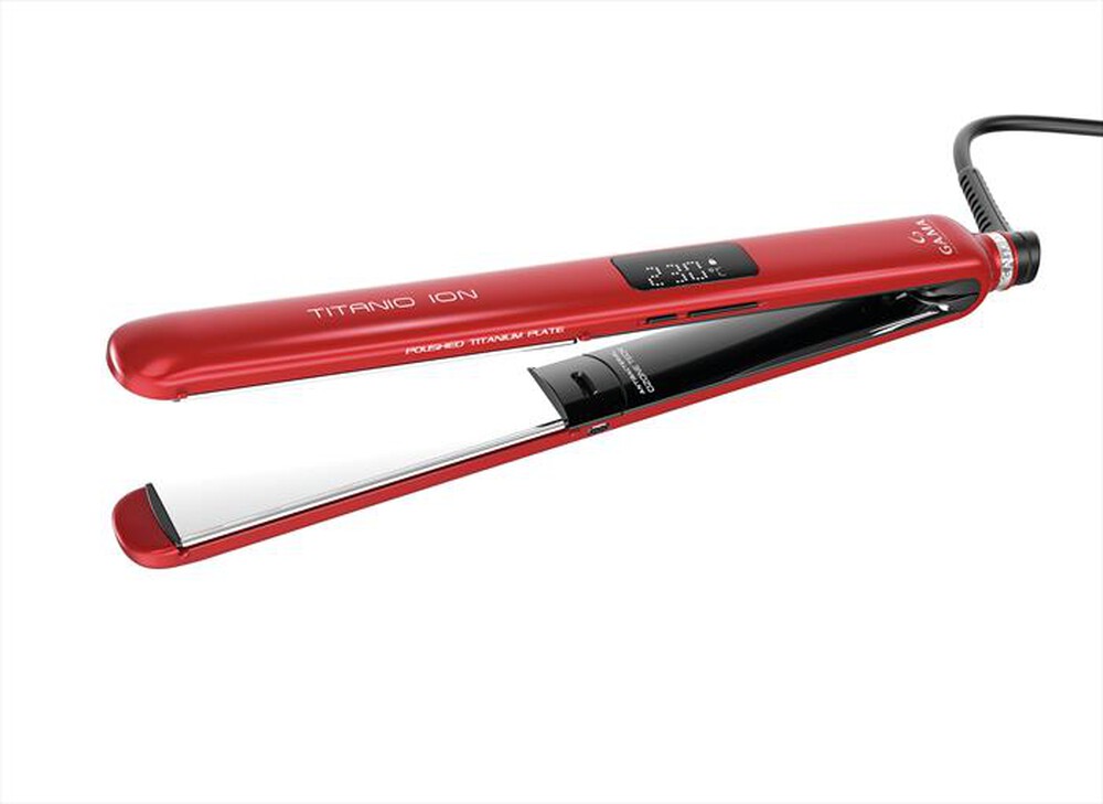 "GAMA - PIASTRA TITANIO RED DIGITAL 4D-Rosso"