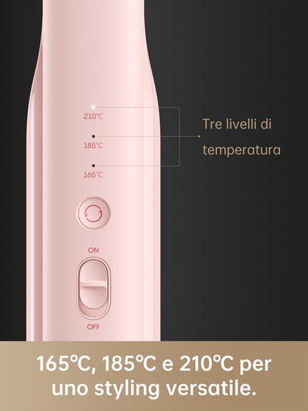 Immagine del prodotto DREAME - Piastra per capelli HAIR GLAMOUR-Rosa
