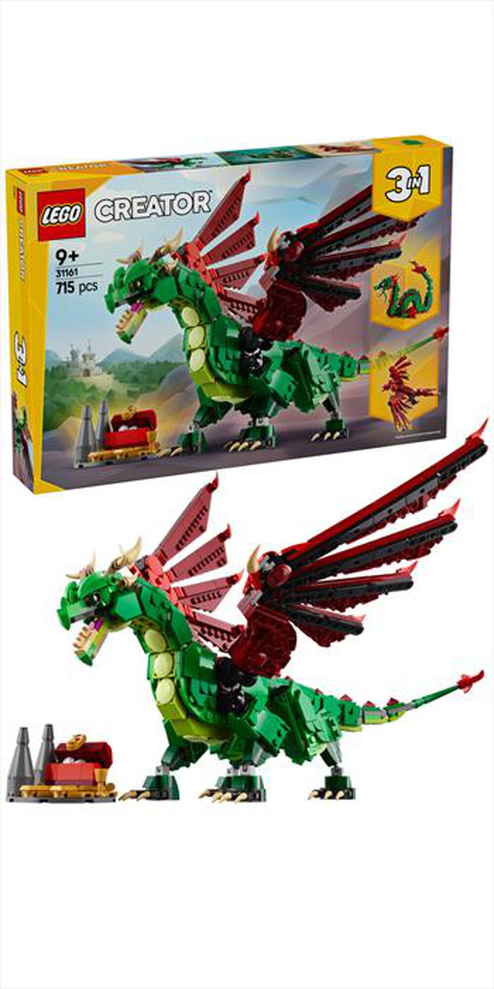 Immagine del prodotto LEGO - CREATOR Drago medievale 31161