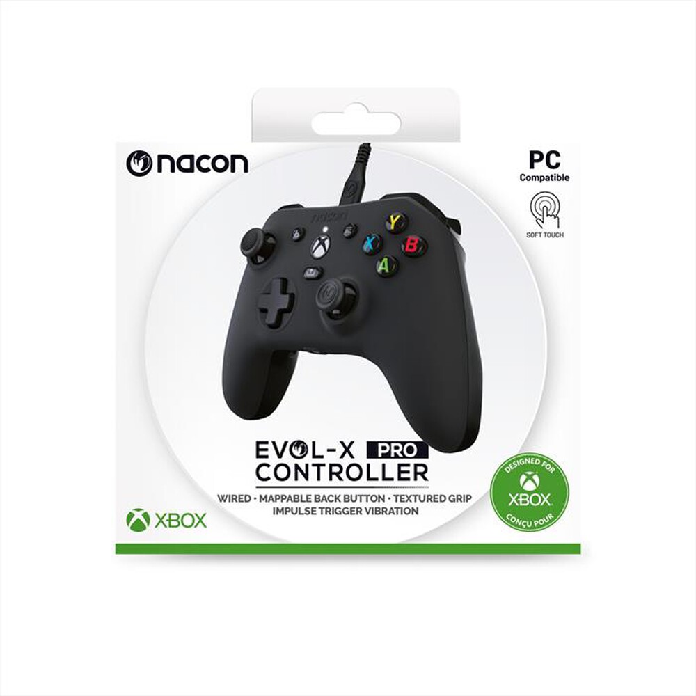 Immagine del prodotto NACON - Controller gaming wired Evol-X per Xbox-Nero