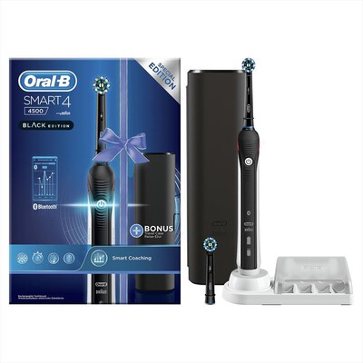 ORAL-B - SPAZZOLINO ELETTRICO SMART 4 4500 CROSSACTION-NERO