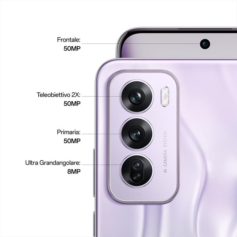 "OPPO - Smartphone RENO12 PRO 12+512-NEBULA SILVER"