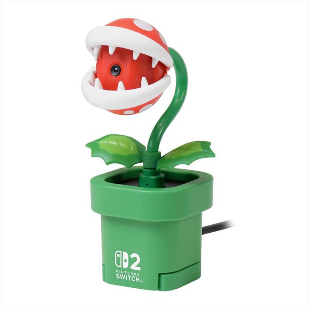"NINTENDO - HORI TELECAMERA PIRANHA PLANT PER SWITCH 2-Verde"