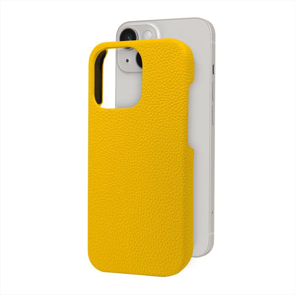 "CASEME - Cover ecoleather CMCOVPUIP1361Y per iPhone 13-Giallo"