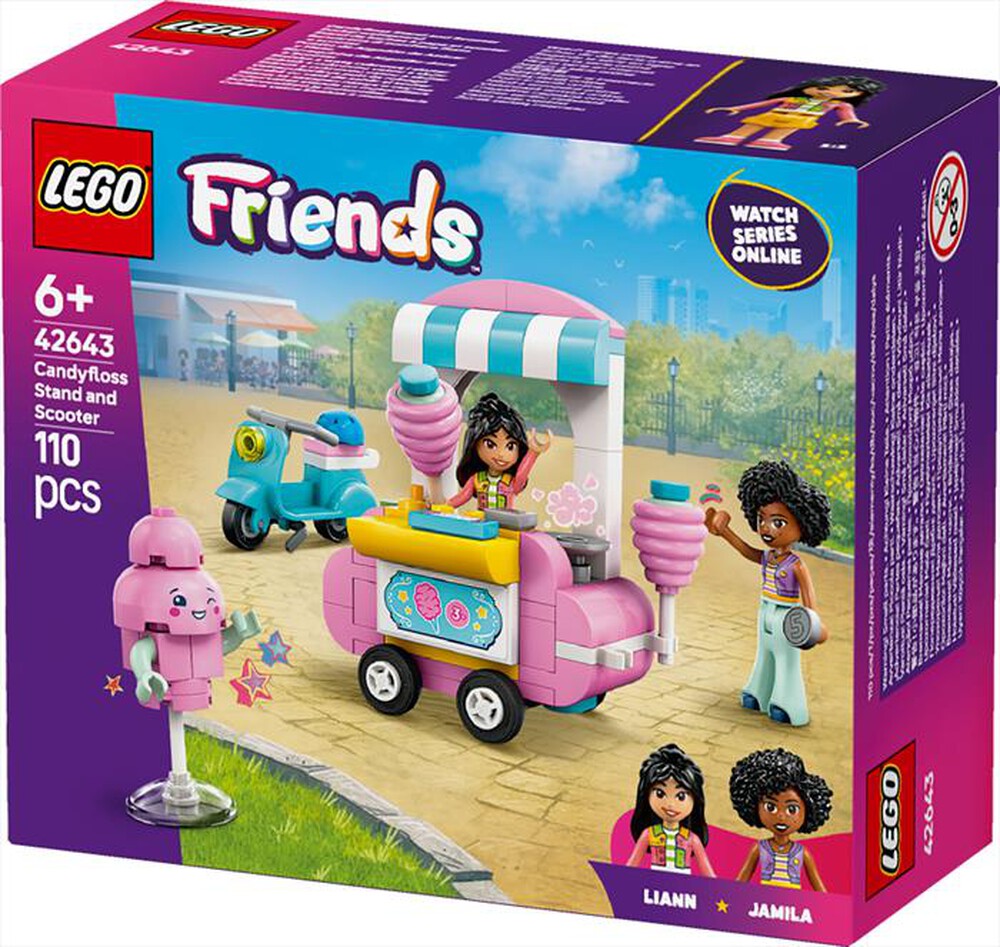 Immagine del prodotto LEGO - FRIENDS Bancarella zucchero filato e scooter 42643