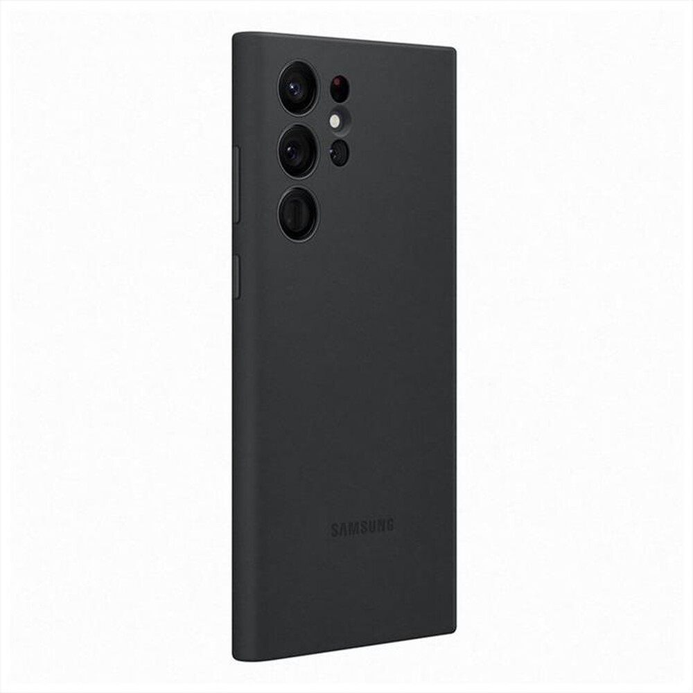 "SAMSUNG - Cover silicone GALAXY S22 ULTRA-Black"