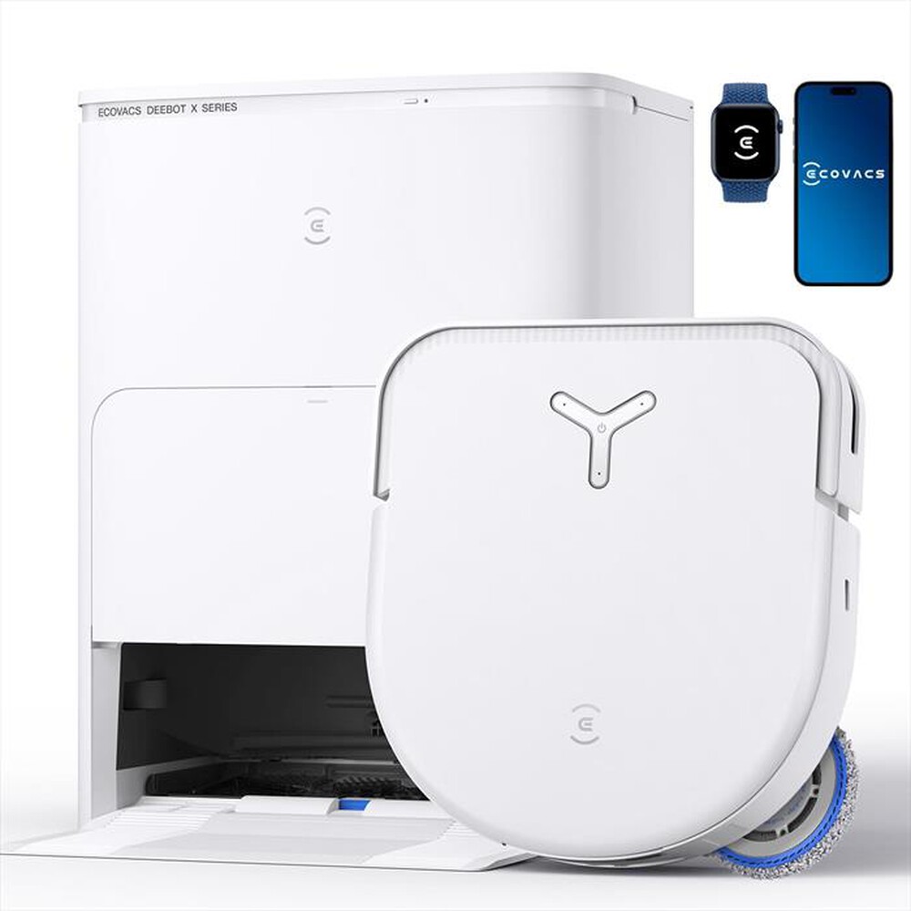 "ECOVACS - Aspirapolvere robot X5 OMNI-BIANCO"