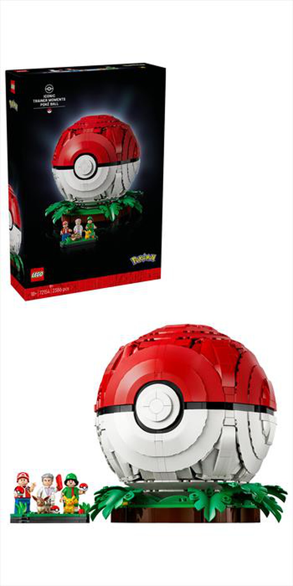 Immagine del prodotto LEGO - POKEMON Momenti Allenatore iconici Pok&eacute; Ball-72154