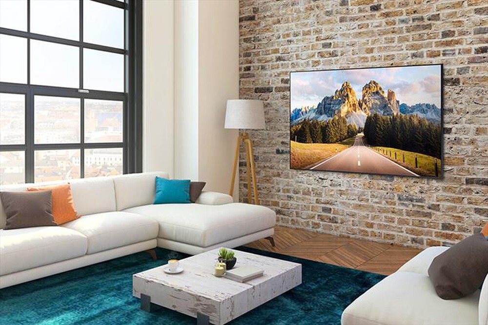 "SAMSUNG - Smart TV Crystal UHD 4K 43” UE43AU7170-Titan Gray"