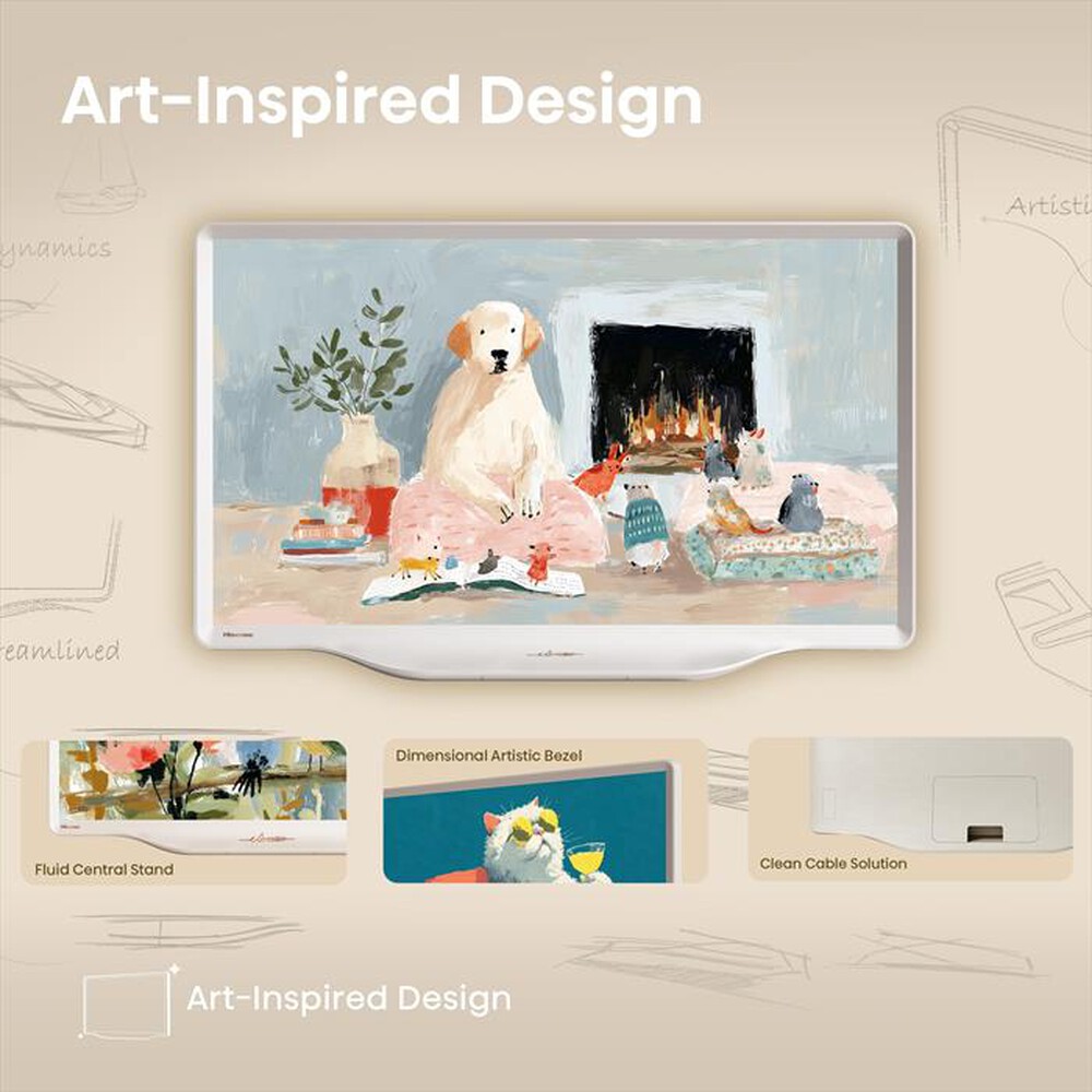 Immagine del prodotto HISENSE - Smart TV QLED FHD 32" 32S5Q-BIANCO