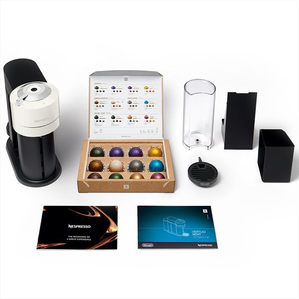 "DE LONGHI - VERTUO NEXT NESPRESSO ENV120.W MACCHINA PER CAFFÈ-Bianco"
