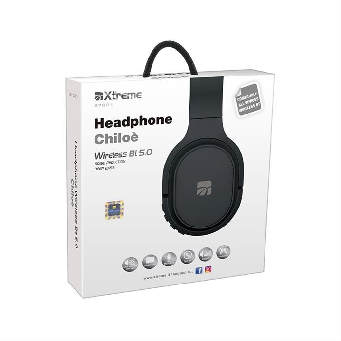 CUFFIE WIRELESS BT 5.0 NOUMEA CELESTE (27823B)